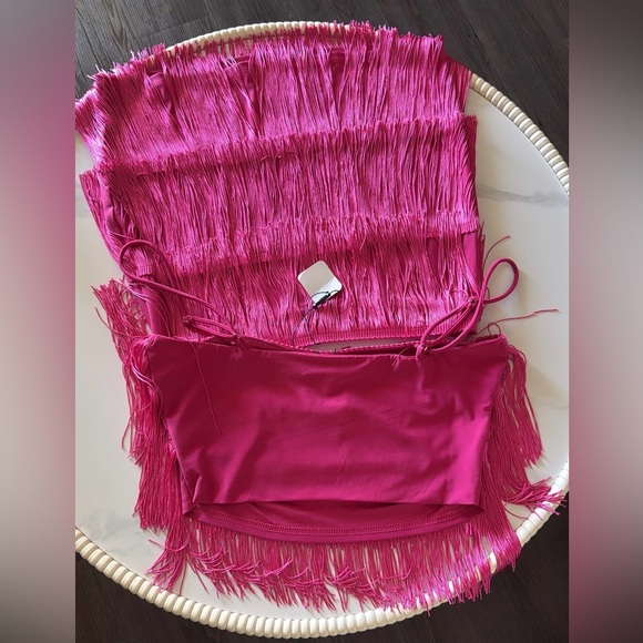 Fashion Nova Forever Skirt Set Pink - Picture 2 of 5